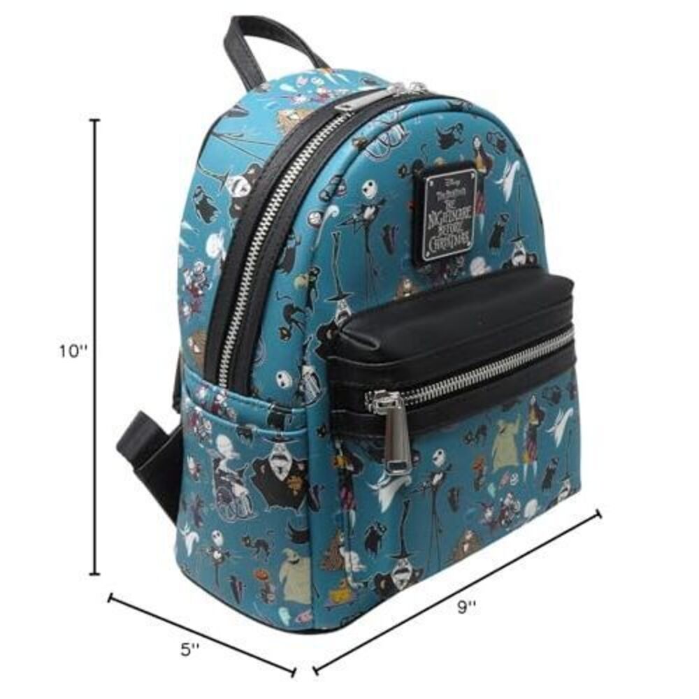 8333 Disney The Nightmare Before Christmas Allover Print Double Strap - Picture 4 of 4